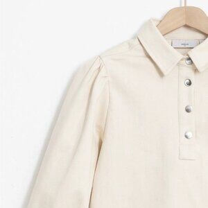 MINIMUM Cils Denim Blouse